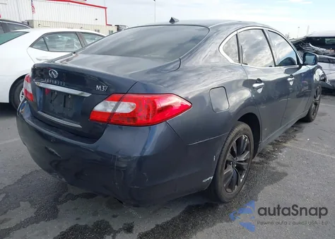 2011 Infiniti M37 z USA, uszkodzony, nr VIN JN1BY1AP4BM324991